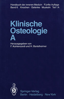 Kartonierter Einband Klinische Osteologie · A von 