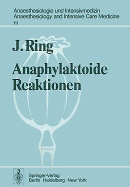 E-Book (pdf) Anaphylaktoide Reaktionen von J. Ring