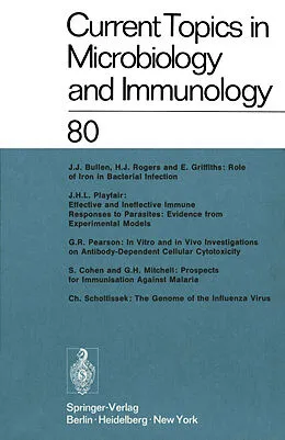 E-Book (pdf) Current Topics in Microbiology and Immunology von W. Arber, R. Rott, H. G. Schweiger