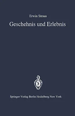 E-Book (pdf) Geschehnis und Erlebnis von E. Straus