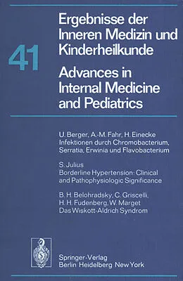 E-Book (pdf) Ergebnisse der Inneren Medizin und Kinderheilkunde / Advances in Internal Medicine and Pediatrics von P. Frick, G.-A. von Harnack, G. A. Martini
