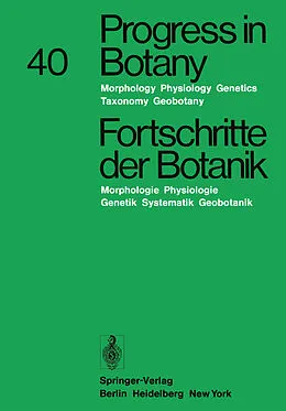 E-Book (pdf) Progress in Botany/Fortschritte der Botanik von Heinz Ellenberg, Karl Esser, Hermann Merxmüller