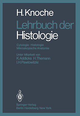 Kartonierter Einband Lehrbuch der Histologie von H. Knoche