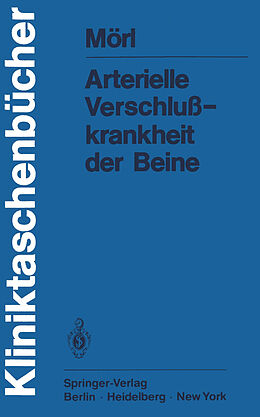 E-Book (pdf) Arterielle Verschlußkrankheit der Beine von H. Mörl