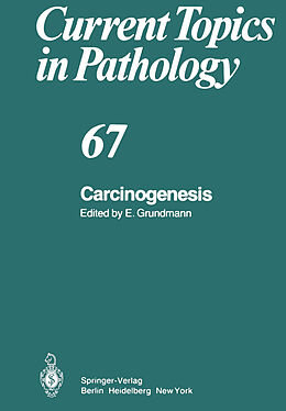 Couverture cartonnée Carcinogenesis de 