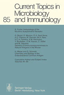 E-Book (pdf) Current Topics in Microbiology and Immunology von W. Arber, F. Melchers, R. Rott