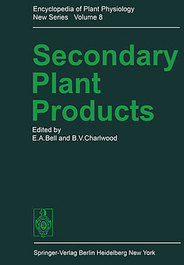 Couverture cartonnée Secondary Plant Products de 