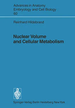 E-Book (pdf) Nuclear Volume and Cellular Metabolism von R. Hildebrand