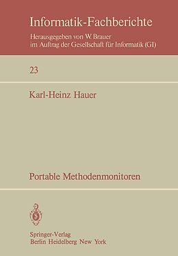 E-Book (pdf) Portable Methodenmonitoren von K.-H. Hauer