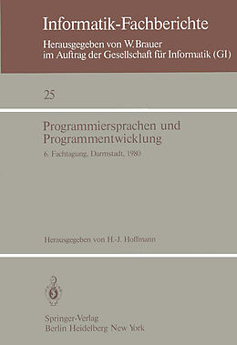 E-Book (pdf) Programmiersprachen und Programmentwicklung von 
