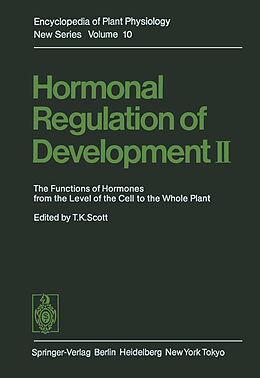 Couverture cartonnée Hormonal Regulation of Development II de 