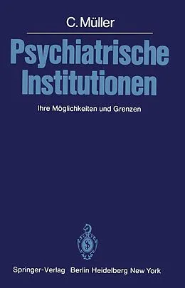 E-Book (pdf) Psychiatrische Institutionen von C. Müller