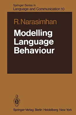 E-Book (pdf) Modelling Language Behaviour von R. Narasimhan