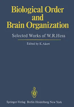 E-Book (pdf) Biological Order and Brain Organization von 
