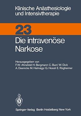E-Book (pdf) Die intravenüse Narkose von 