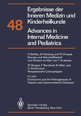E-Book (pdf) Ergebnisse der Inneren Medizin und Kinderheilkunde/Advances in Internal Medicine and Pediatrics von P. Frick, G.-A. von Harnack, K. Kochsiek