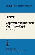E-Book (pdf) Angewandte klinische Pharmakologie von P. W. Lücker