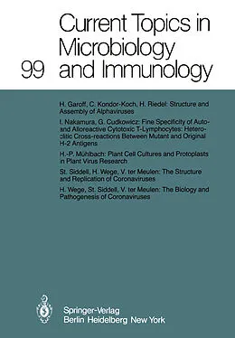 E-Book (pdf) Current Topics in Microbiology and Immunology von M. Cooper, W. Henle, P. H. Hofschneider