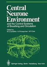 Kartonierter Einband (Kt) Central Neurone Environment and the Control Systems of Breathing and Circulation von