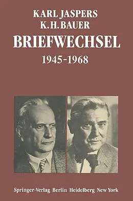 E-Book (pdf) Briefwechsel 19451968 von K. Jaspers, K.H. Bauer