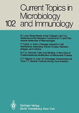 E-Book (pdf) Current Topics in Microbiology and Immunology von M. Cooper, P. H. Hofschneider, H. Koprowski