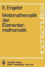 E-Book (pdf) Metamathematik der Elementarmathematik von E. Engeler