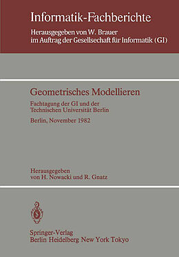 E-Book (pdf) Geometrisches Modellieren von 