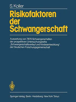 E-Book (pdf) Risikofaktoren der Schwangerschaft von S. Koller