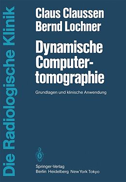 E-Book (pdf) Dynamische Computertomographie von C. Claussen, B. Lochner