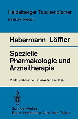 E-Book (pdf) Spezielle Pharmakologie und Arzneitherapie von E. Habermann, H. Löffler