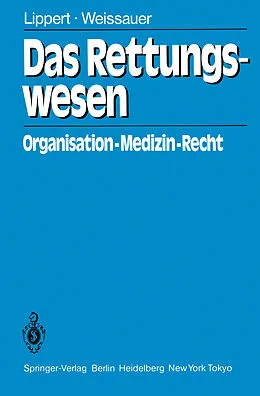 E-Book (pdf) Das Rettungswesen von Hans-Dieter Lippert, W. Weissauer