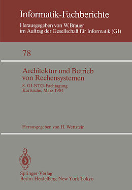 E-Book (pdf) Architektur und Betrieb von Rechensystemen von 