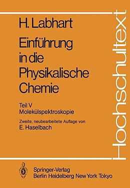 E-Book (pdf) Einführung in die Physikalische Chemie von Heinrich Labhart