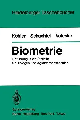 E-Book (pdf) Biometrie von W. Köhler, G. Schachtel, P. Voleske