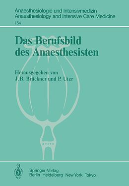E-Book (pdf) Das Berufsbild des Anaesthesisten von 
