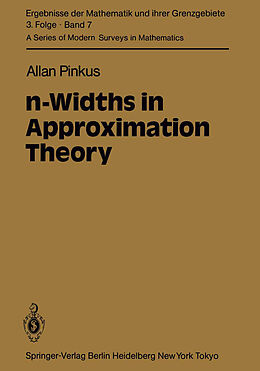 E-Book (pdf) n-Widths in Approximation Theory von A. Pinkus