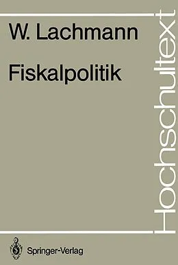 E-Book (pdf) Fiskalpolitik von Werner Lachmann