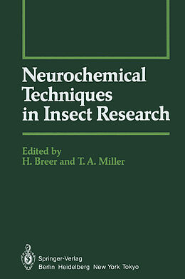 Couverture cartonnée Neurochemical Techniques in Insect Research de 