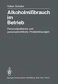 E-Book (pdf) Alkoholmißbrauch im Betrieb von V. Schäfer