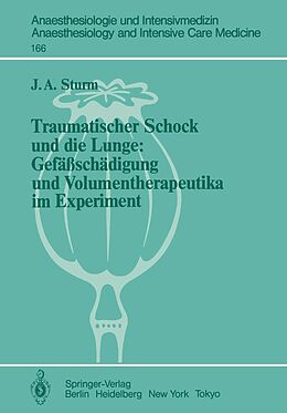 E-Book (pdf) Traumatischer Schock und die Lunge von J.A. Sturm