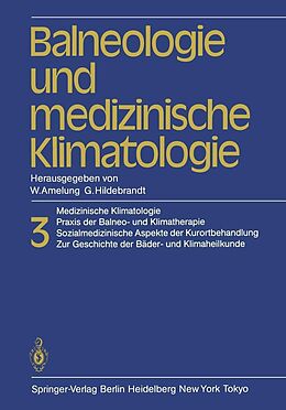 E-Book (pdf) Balneologie und medizinische Klimatologie von 
