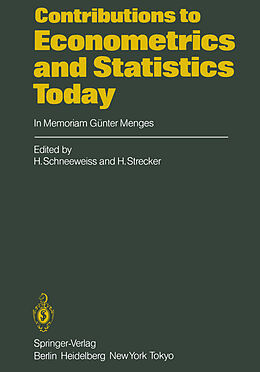 Kartonierter Einband Contributions to Econometrics and Statistics Today von 