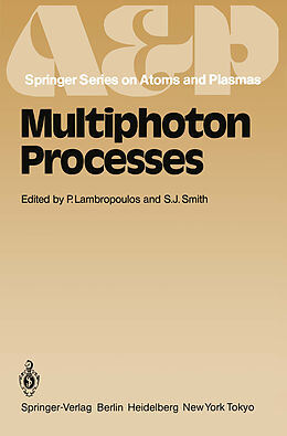 Couverture cartonnée Multiphoton Processes de 