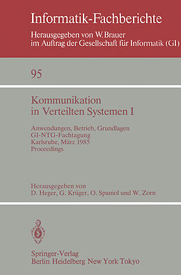 E-Book (pdf) Kommunikation in Verteilten Systemen I von 