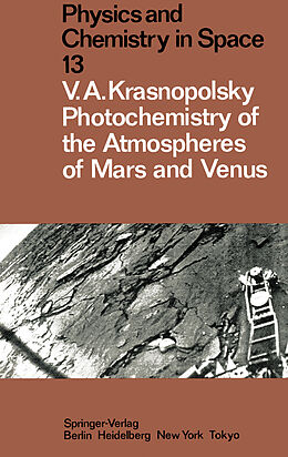 Kartonierter Einband Photochemistry of the Atmospheres of Mars and Venus von Vladimir A. Krasnopolsky