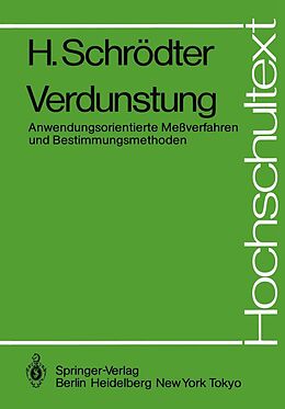 E-Book (pdf) Verdunstung von Harald Schrödter