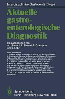 Kartonierter Einband Aktuelle gastroenterologische Diagnostik von 