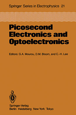 Couverture cartonnée Picosecond Electronics and Optoelectronics de 