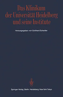 E-Book (pdf) Das Klinikum der Universität Heidelberg und seine Institute von 