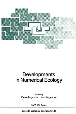 eBook (pdf) Developments in Numerical Ecology de 